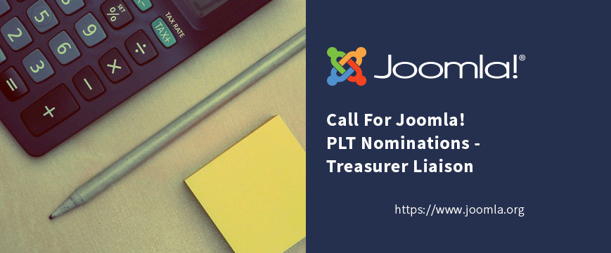 Joomla PLT Treasurer Liaison Open Position