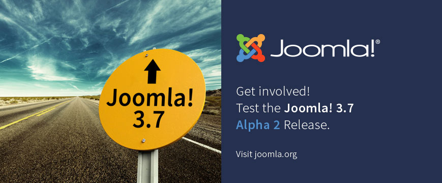 Joomla 3.7 alpha 2