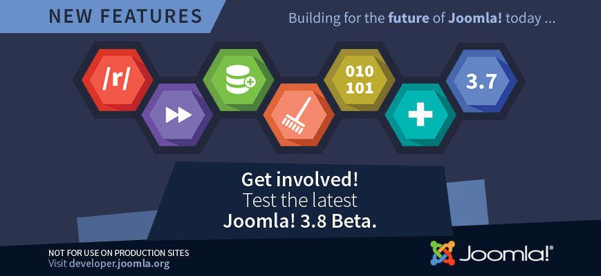 Joomla 3.8 Beta
