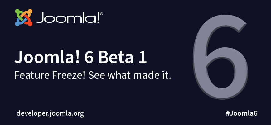 Joomla! 6 Beta 1