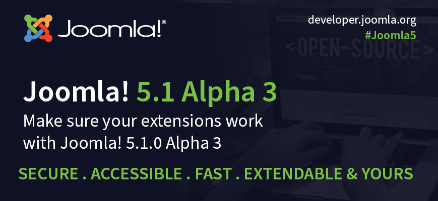 Joomla 5.1 alpha 3