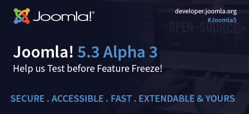 Joomla 5.3 Alpha 3