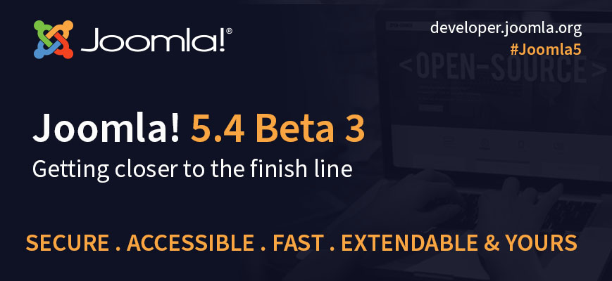 Joomla 5.4 Beta 3