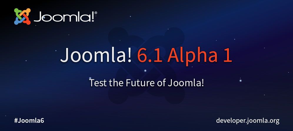 Joomla 6.1 Alpha 1