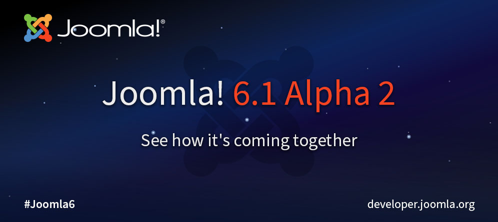 Joomla 6.1 Alpha 1