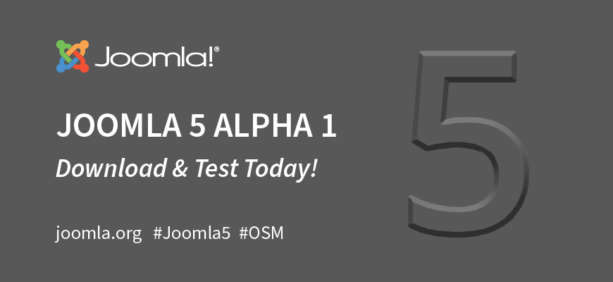 Joomla 5.0 Alpha1 - Test The Future Of Joomla