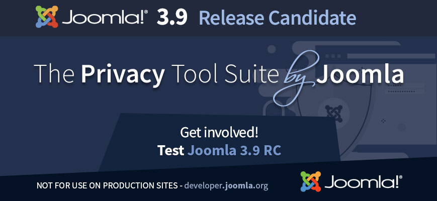Joomla! 3.9 Release Candidate